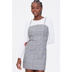 NWT Forever 21 Plaid Cami Mini Dress